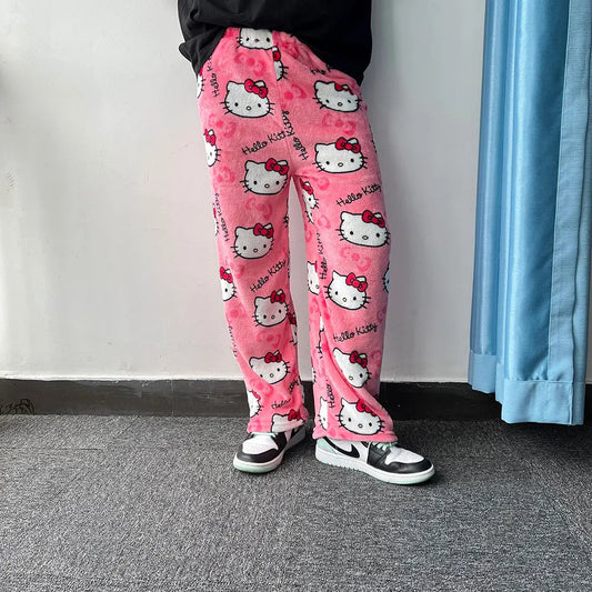 Hello Kitty Flannel Pajama Pants