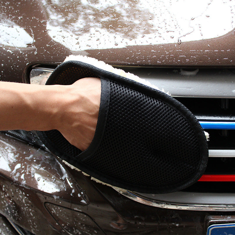 Car Wash Wool Gloves